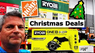 🎄 Ryobi Tools Christmas Deals Buy One Get One Free Home Depot [upl. by Eireva]