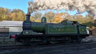 End of the shift at Grosmont MPD on the North Yorkshire Moors Railway [upl. by Gibbeon]