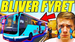 BLIVER FYRET SOM CHAUFFØR  TOURIST BUS SIMULATOR  2  Dansk [upl. by Trumaine]