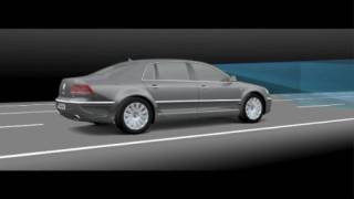 Volkswagen Phaeton Technology Highlights Animation [upl. by Jerrie199]