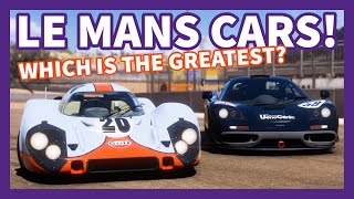 The Greatest Le Mans Cars Of All Time  Forza Horizon 5 [upl. by Ivens]