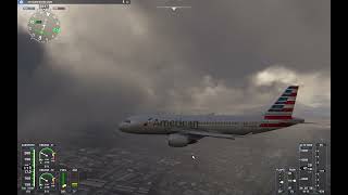 AA Flight 33 New YorkJFK to Los Angeles Landing [upl. by Sualk]