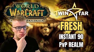 FRESH Instant Level 90 Mists of Pandaria  Twinstar Erebos is Coming [upl. by Nekal205]