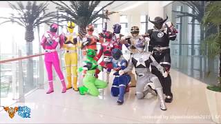 Cosplay Kyuranger Roll Call by Opera Pan Japan OPJ [upl. by Toth]