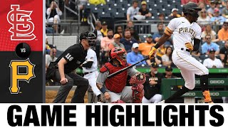 Cardinals vs Pirates Game Highlights 91122  MLB Highlights [upl. by Mcripley765]