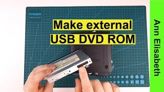 Tech How to make external DVD ROM [upl. by Verlee]