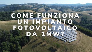 Come funziona un impianto fotovoltaico da 1 Megawatt [upl. by Harv]