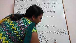 JNTU BTech M2 Maths Difference between method4 and method5 of integrating factors for non exact [upl. by Assenna]