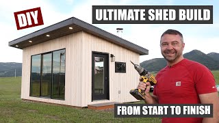 12x20 Ultimate Shed Build from Start to Finish [upl. by Agle186]