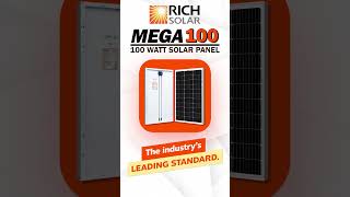 MEGA 100 Watt Solar Panel OffGrid Power for Your RV [upl. by Nerrual]