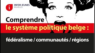 Comprendre le système politique belge  fédéralisme communautés régions [upl. by Thornton]