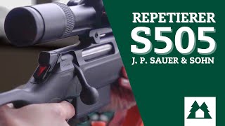 Die ersten Schüsse Sauer 505 auf dem Schießstand  So schießt sich die neue Waffe von Sauer amp Sohn [upl. by Laddy]