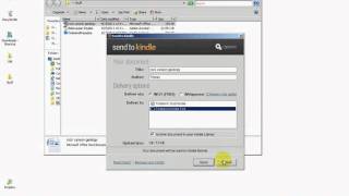 Using Amazons New Send to Kindle ToolProgram [upl. by Yeung]