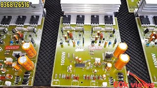 1000 watts stereo amplifier board [upl. by Scarface948]