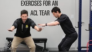 Exercises for an ACL tear to help you recover quickly [upl. by Ahrat58]