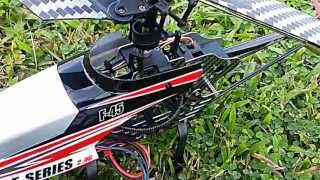 MJX F645 F45 24ghz Single blade RC heli initializing amp Preflightchecks [upl. by Shue]