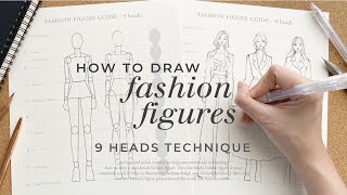 Fashion Drawing  Fashion Designer Drawing Step by Step [upl. by Ki]