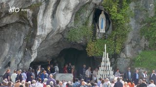 Chapelet du 18 septembre 2024 à Lourdes [upl. by Allac]