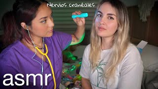 asmr TEST DE NERVIOS CRANEALES a ​⁠AleASMR  en español soft spoken [upl. by Aivad151]