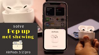 Fix AirPods Pop Up Not Showing Up on iPhone AirPods 32Pro [upl. by Gennifer]