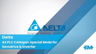 AS PLC CANopen Special Mode for Sevodrive amp Inverter [upl. by Savannah]