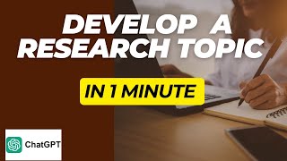 Get a Research Topic in 1 minute [upl. by Fransisco748]