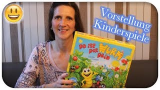 Da ist der Wurm drin  Vorstellung Kinderspiele  3 [upl. by Nwahsak]