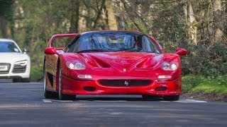 Ferrari F50 Pure V12 Sound  Tunnels  Ride  Chase  SCD Rides [upl. by Blackstock]