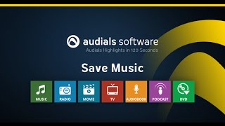 Audials 2016 in 120 Seconds Record amp Save Music [upl. by Rahmann389]