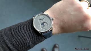 Jaquet Droz Grande Seconde Moon Anthracite [upl. by Wong]