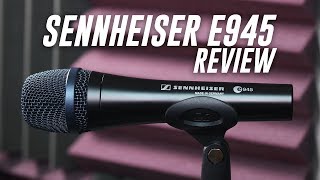 Sennheiser e945 Dynamic Mic Review  Test [upl. by Nylarat]