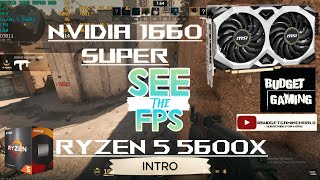 CS2  NVIDIA 1660 SUPER x RYZEN 5 5600X  FPS TEST ALL SETTINGS [upl. by Dudley]