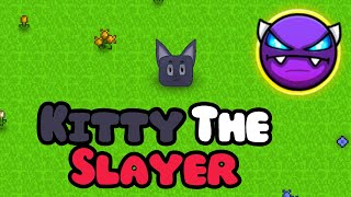 quotKitty The Slayerquot by Prqmka Platformer Demon  Geometry Dash 22 [upl. by Kinch]