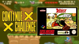 Gallien ist mal wieder in Gefahr ASTERIX SNES  Cont1nue Challenge [upl. by Dulcie60]