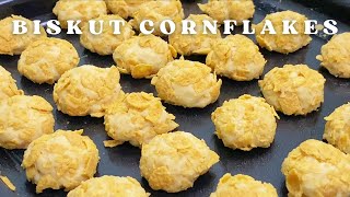 Biskut cornflakes mudah rangup dan cair dalam mulut [upl. by Grube]