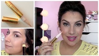 Estee Lauder BrushOn Glow BB Highlighter Review [upl. by Arretnahs981]