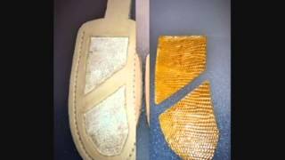 Making an Inlaid Custom Knife Sheath [upl. by Paradies]