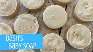 Making Baby Soap With Breast Milk Cold Process  🍼 Luna Fae Creations [upl. by Ydissak]