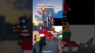 Smallest Country your Country Bordered in 1939 [upl. by Fee]