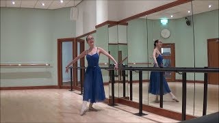 Barre Full  Grade 7  Royal Academy of Dance [upl. by Yhcir642]