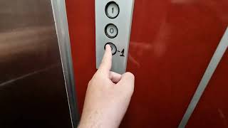 AMAZING Swing door Falconi elevator  141 Via Nazionale Pizzo Italy [upl. by Lledyr]