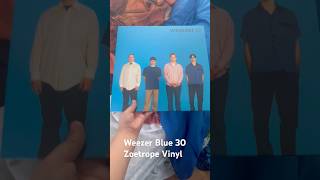 Weezer Blue 30 Zoetrope Vinyl blue30 [upl. by Eseerahs]