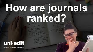 How are academic journals ranked Impact factors EXPLAINED [upl. by Jake927]