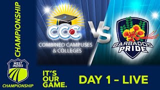 🔴 LIVE CCC v Barbados  Day 1  West Indies Championship 2024  Wednesday 7th February [upl. by Nor]