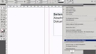 Seitennummerierungen und Abschnitte in Indesignwmv [upl. by Naneik]