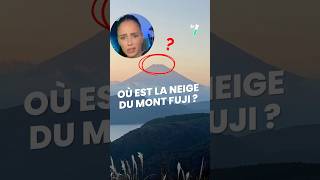 Mais où est la neige du Mont Fuji  🗻 Part I science [upl. by Poulter]