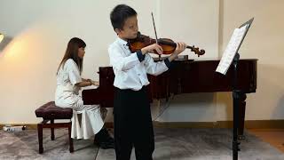 Sora Ikeda ABRSM 2024 Violin Grade 8 exam Merit Irene Chan piano accompaniment [upl. by Adams]