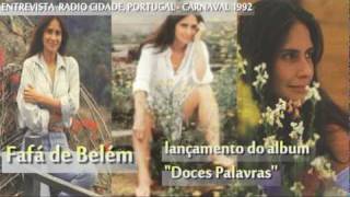 FAFÃ DE BELÃ‰M  DOCES PALAVRAS  ENTREVISTA RADIO CIDADE CARNAVAL 1992 PARTE 2 [upl. by Tirreg750]