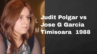 Kings Gambit Declined Judit Polgar vs Jose Gonzalez Garcia [upl. by Romelle]