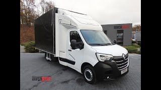 RENAULT MASTER PLANDEKA 10 PALET WEBASTO TEMPOMAT 549550 AUTOPLUSCOMPL TEL 48 607 888 556 [upl. by Nelrac]